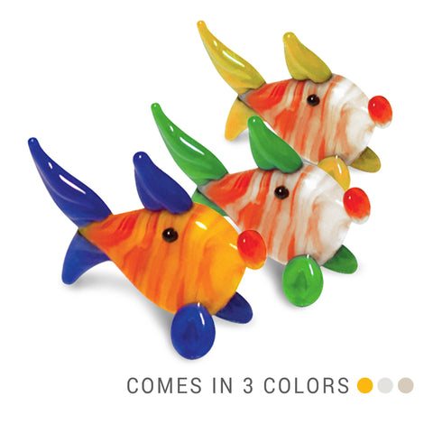 ANA the Fish (in Tynies Collector's Frame) Miniature glass figurines 